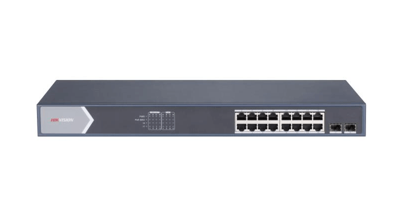 HIKVISION DS-3E1318P-EI SMART SWITCH  16-PORT POE - Tophatter's Army Deals CCTV - Tophatter Daily Deals