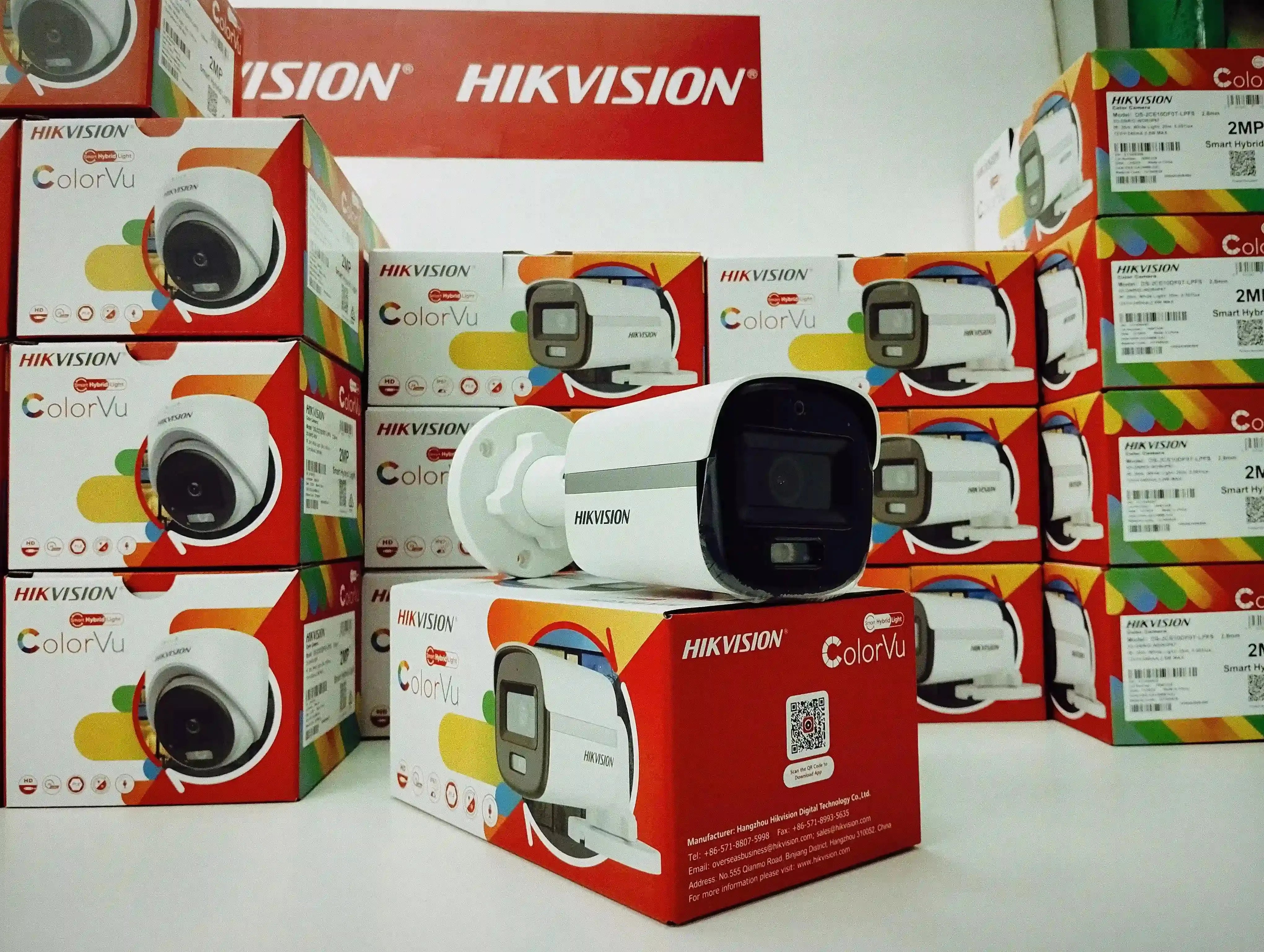 HIKVISION 16CH HYBRID COLORVU CCTV KIT - RG59 - Tophatter's Army Deals COMBOS - Tophatter Daily Deals