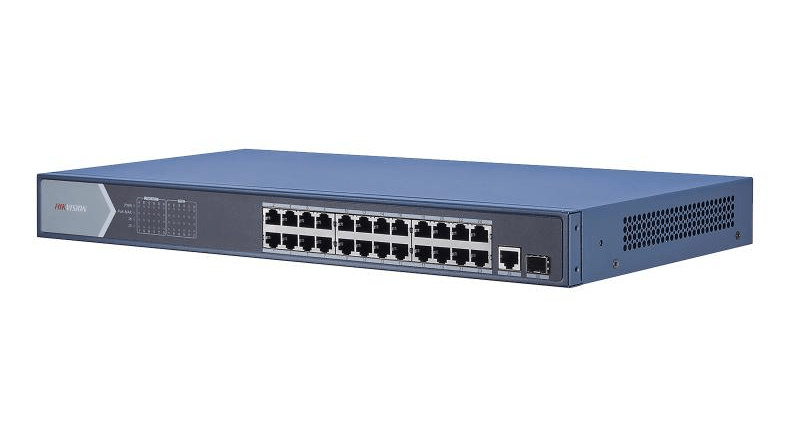 HIKVISION 24 PORT GIGABIT UNMANAGED POE SWITCH - Tophatter's Army Deals CCTV - Tophatter Daily Deals