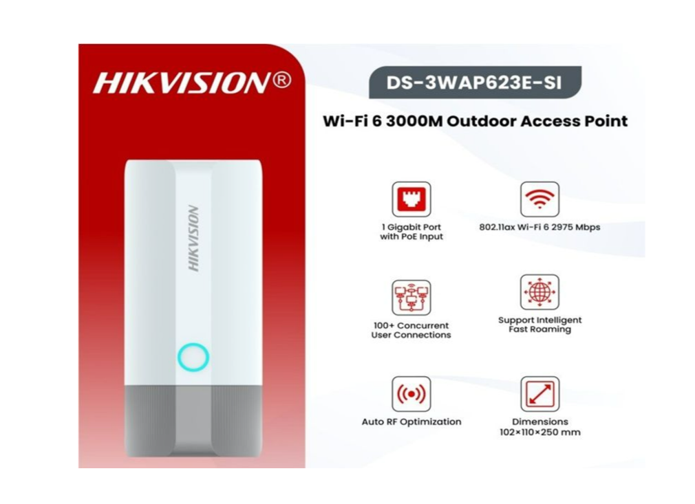 HIKVISION 3000M WIFI 6 OUTDOOR ACCESS POINT - Tophatter's Army Deals CCTV - Tophatter Daily Deals