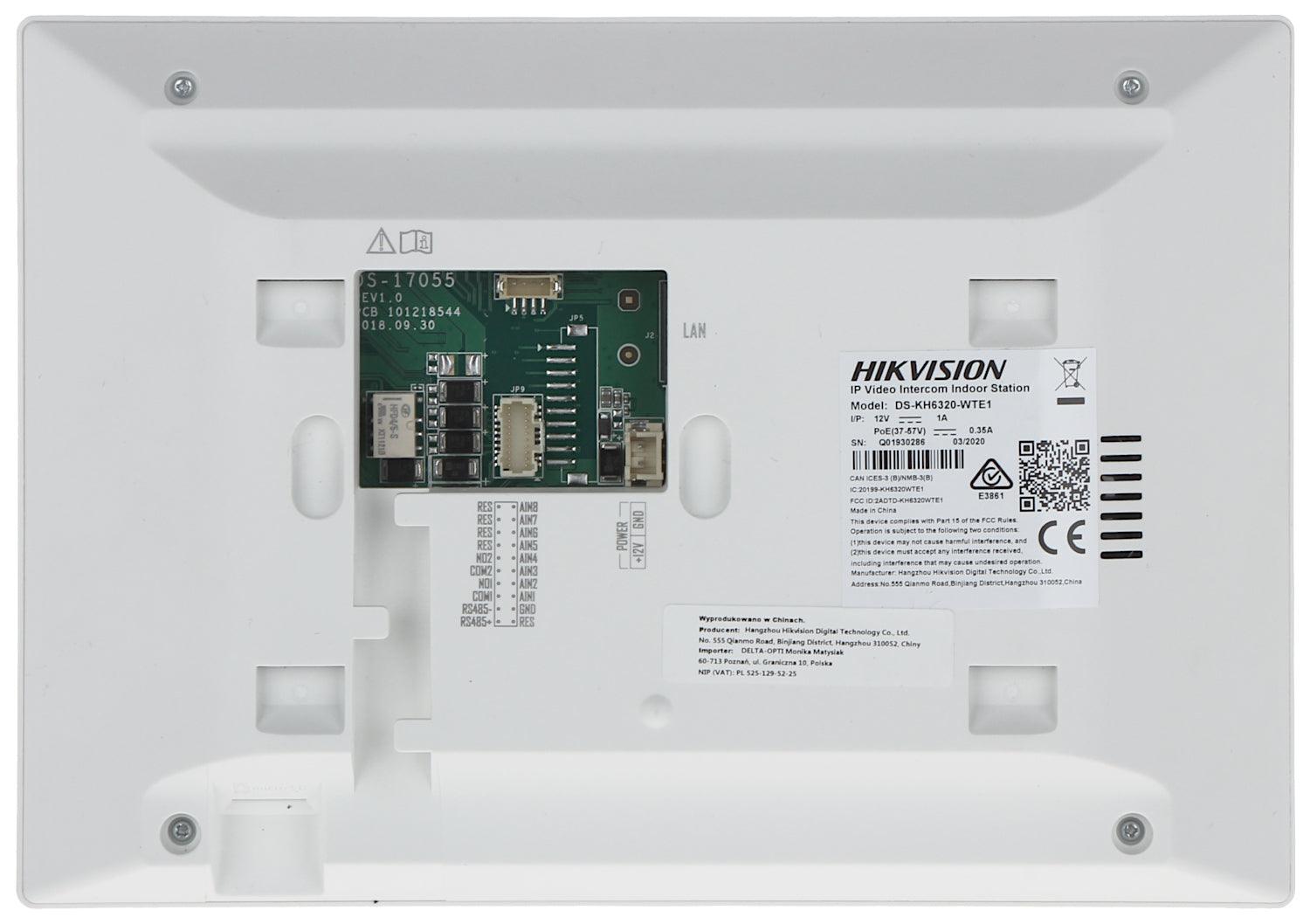 HIKVISION 7"" TOUCH SCREEN IP INDOOR STATION - Tophatter's Army Deals CCTV - Tophatter Daily Deals