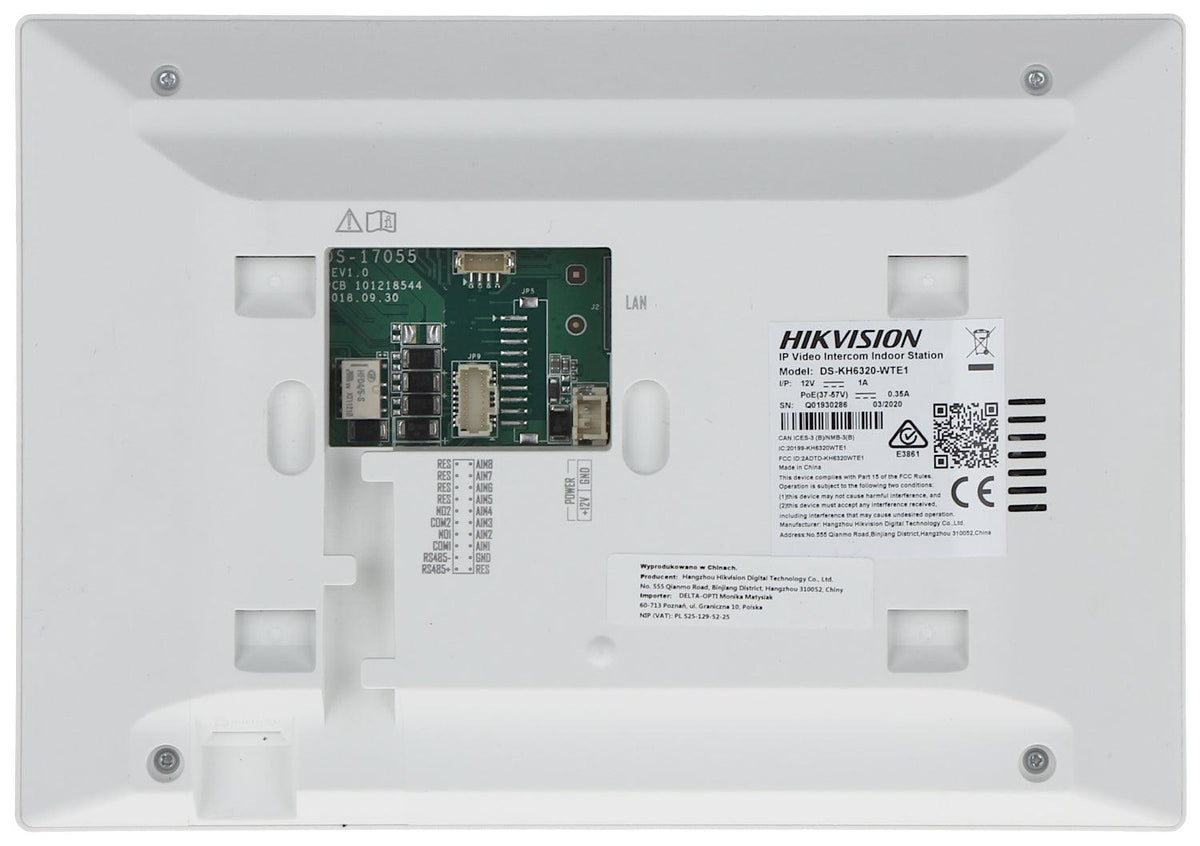 HIKVISION 7"" TOUCH SCREEN IP INDOOR STATION - Tophatter's Army Deals CCTV - Tophatter Daily Deals