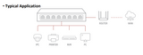 HIKVISION 8 PORT GIGABIT SWITCH - Tophatter's Army Deals CCTV - Tophatter Daily Deals