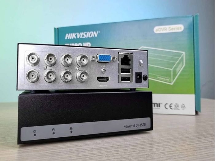 HIKVISION 8CH 1080PLITE 1U H.265 WITH 1TB ESSD DVR - Tophatter's Army Deals CCTV - Tophatter Daily Deals