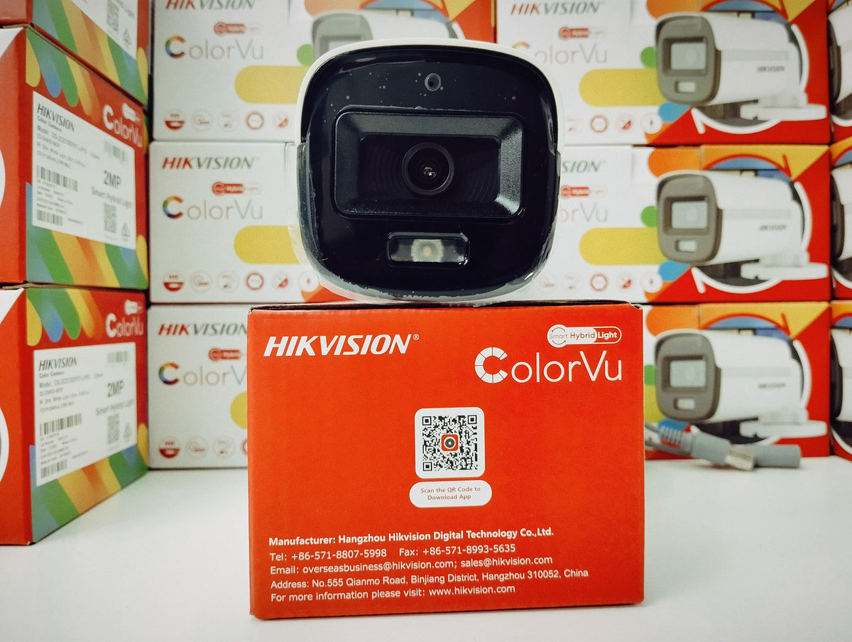 HIKVISION 8CH HYBRID COLORVU CCTV KIT - RG59 - Tophatter's Army Deals COMBOS - Tophatter Daily Deals