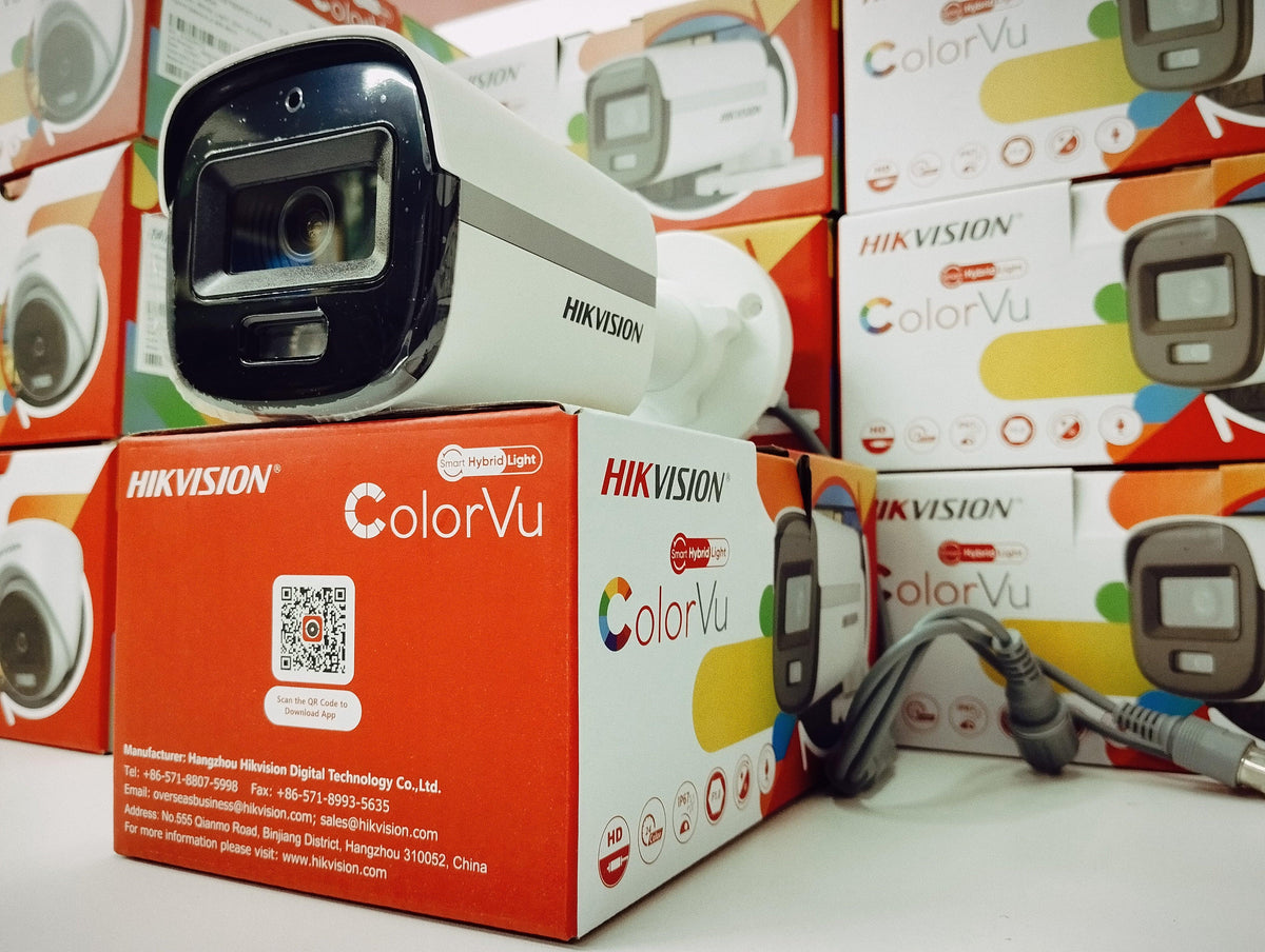 HIKVISION 8CH HYBRID COLORVU CCTV KIT - RG59 - Tophatter's Army Deals COMBOS - Tophatter Daily Deals