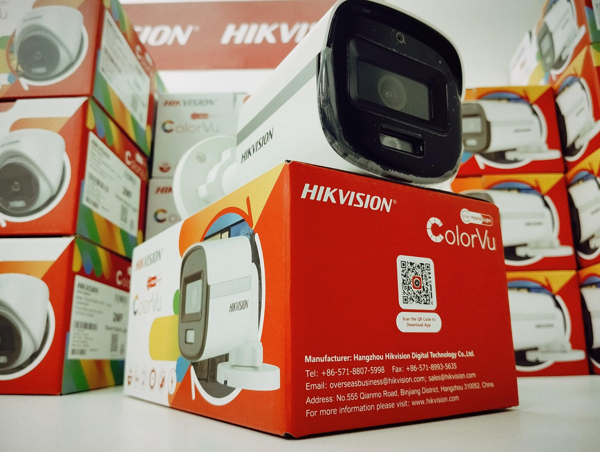 HIKVISION 8CH HYBRID COLORVU CCTV KIT - RG59 - Tophatter's Army Deals COMBOS - Tophatter Daily Deals