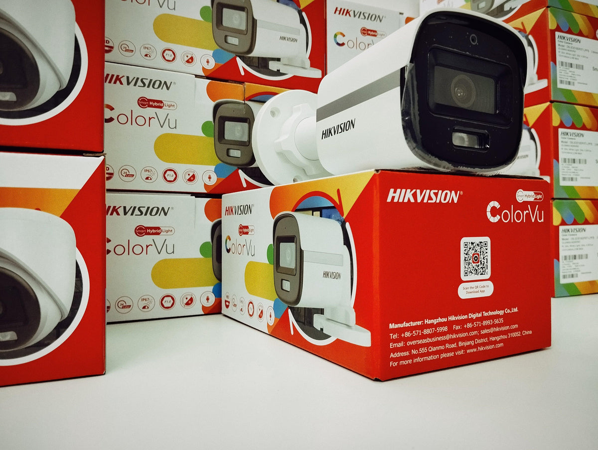 HIKVISION 8CH HYBRID COLORVU CCTV KIT - RG59 - Tophatter's Army Deals COMBOS - Tophatter Daily Deals