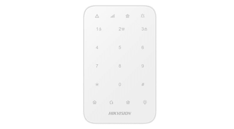 HIKVISION AX PRO WIRELESS ALARM KEYPAD - Tophatter's Army Deals CCTV - Tophatter Daily Deals