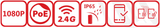 HIKVISION VIDEO INTERCOM POE DOOR STATION - Tophatter's Army Deals CCTV - Tophatter Daily Deals