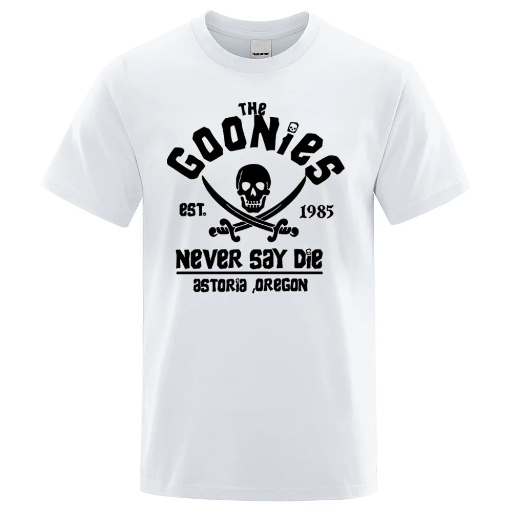 Hip Hop Tee Shirt Cotton Never Say Die Tee - Tophatter Daily Deals