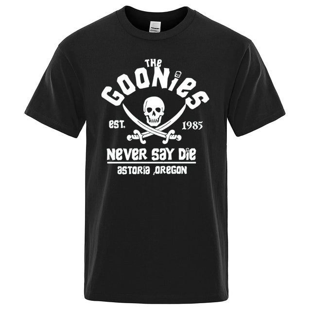 Hip Hop Tee Shirt Cotton Never Say Die Black Tee - Tophatter Daily Deals