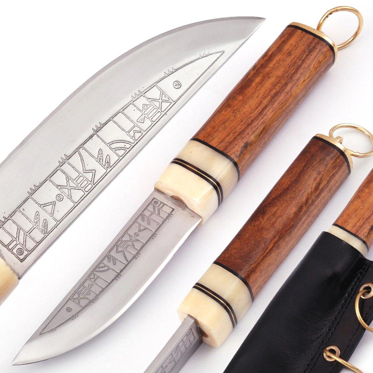 Scandinavian Gotland Style Viking Outdoor Knife knives - Tophatter Daily Deals