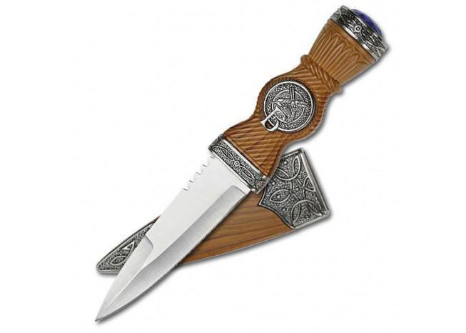 Scottish Gaelic Sgian Dubh Dirk Dagger Knife knives - Tophatter Daily Deals