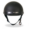 Hot Leathers D.O.T. Flat Black Matte Finish Motorcycle Helmet Helmet DOT - Tophatter Daily Deals