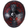 Hot Leathers D.O.T. Celtic Cross w/ Skulls Gloss Black Finish Motorcycle Helmet Helmet DOT - Tophatter Daily Deals