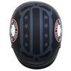 Hot Leathers D.O.T. Stencil Skull Matte Black Finish Motorcycle Helmet Helmet DOT - Tophatter Daily Deals