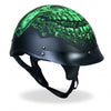 Hot Leathers D.O.T. Shredder Skull Matte Black Finish Motorcycle Helmet Helmet DOT - Tophatter Daily Deals