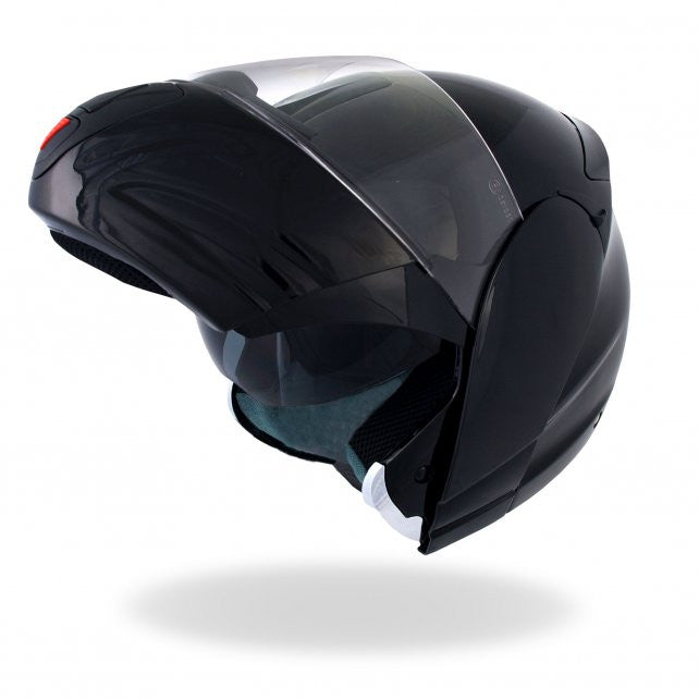 Hot Leathers D.O.T. Convertible Full Face Helmet w/ Sun Shield Helmet DOT - Tophatter Daily Deals
