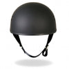 Hot Leathers D.O.T. Matte Black Motorcycle Helmet w/ Drop Down Visor Helmet DOT - Tophatter Daily Deals