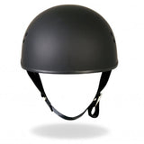 Hot Leathers D.O.T. Matte Black Motorcycle Helmet w/ Drop Down Visor Helmet DOT - Tophatter Daily Deals