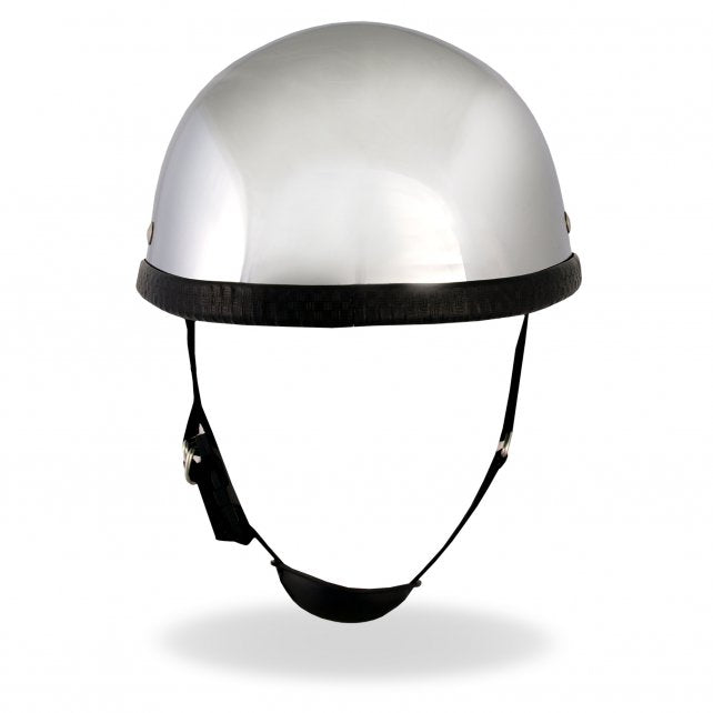 Hot Leathers Eagle Style Chrome Low Profile Novelty Helmet Helmet Novelty - Tophatter Daily Deals