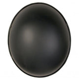 Hot Leathers Turtle Style Matte Black Low Profile Novelty Helmet Dull Helmet Novelty - Tophatter Daily Deals