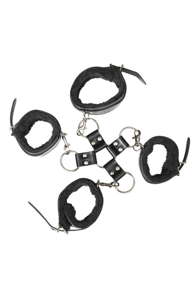 Adam & Eve - Hog Tie - Black BDSM - Tophatter Daily Deals