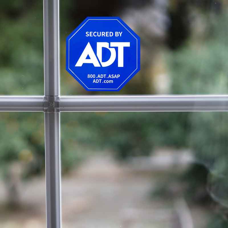 ADT Security Alarm Warning Stickers Home Security Home Protection - Tophatter Daily Deals