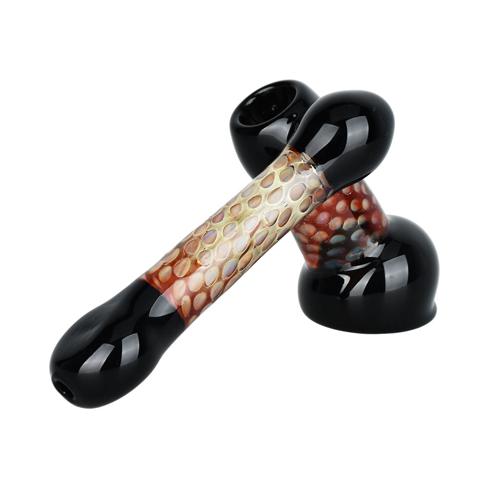 Honeycomb Hype Sidecar Bubbler Black & Maroon Bubblers - Tophatter Daily Deals