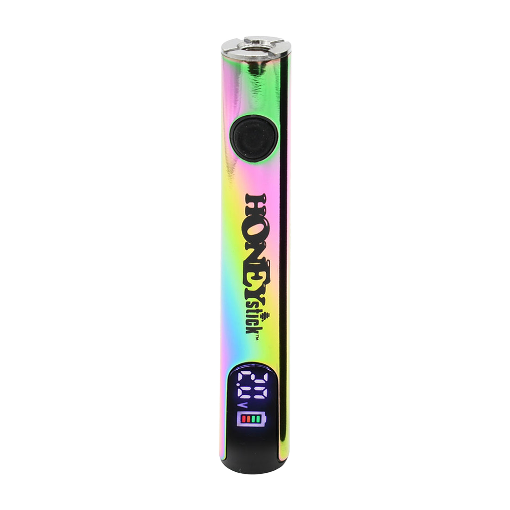 HoneyStick Digital 510 Cartridge Battery Rainbow Metal Vaporizers - Tophatter Daily Deals