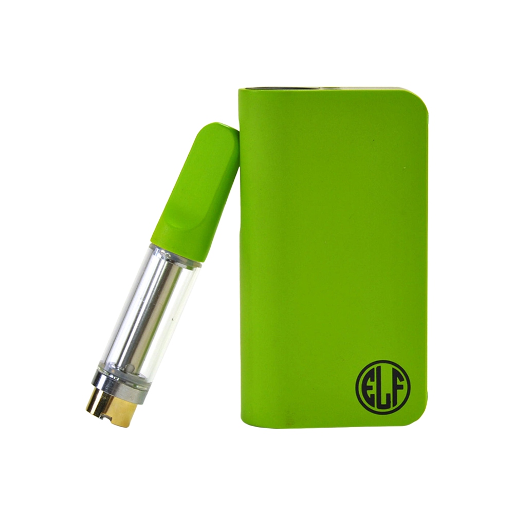 HoneyStick Elf Conceal 510 Cartridge Battery Green Metal Vaporizers - Tophatter Daily Deals