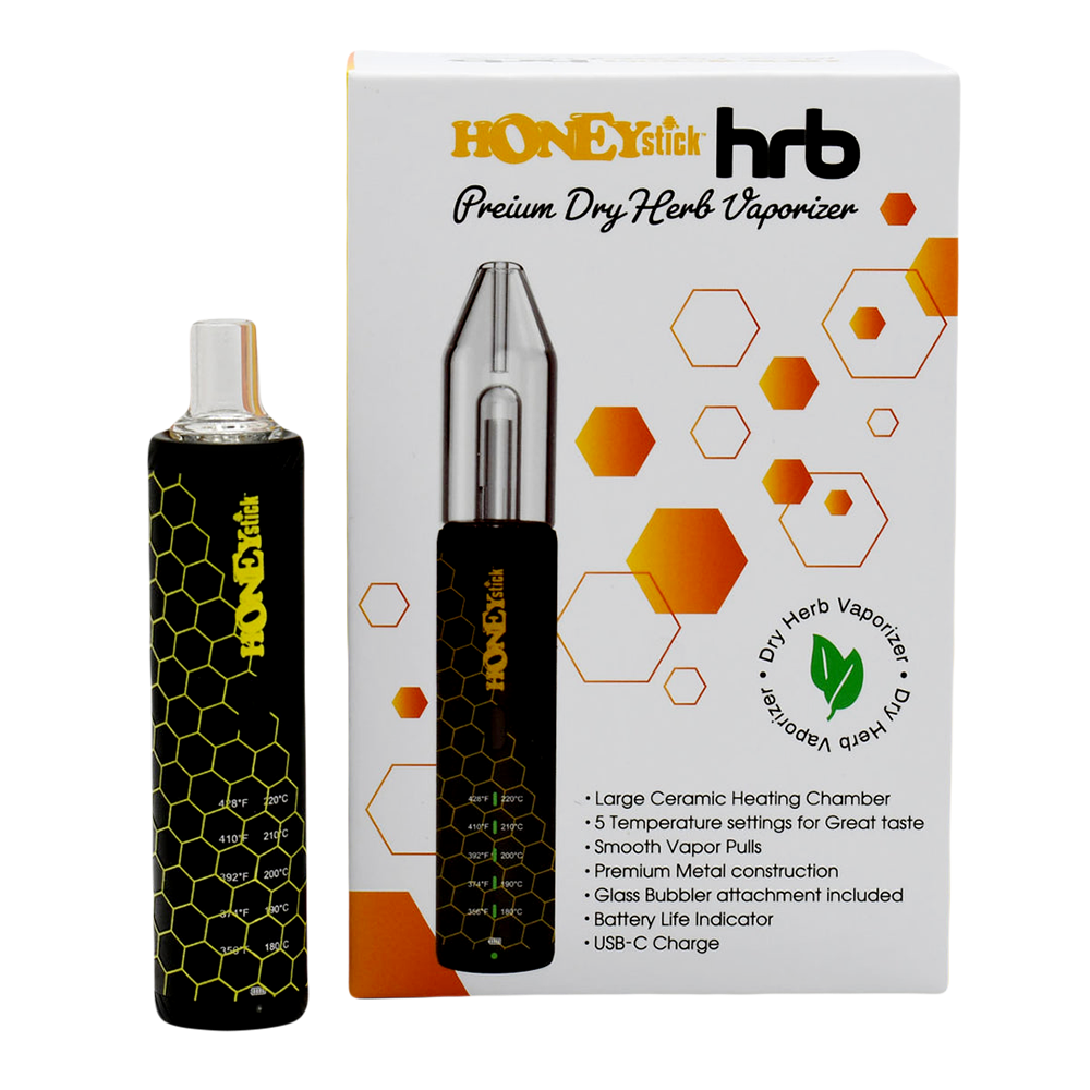 HoneyStick HRB Dry Herb Vaporizer Vaporizers - Tophatter Daily Deals