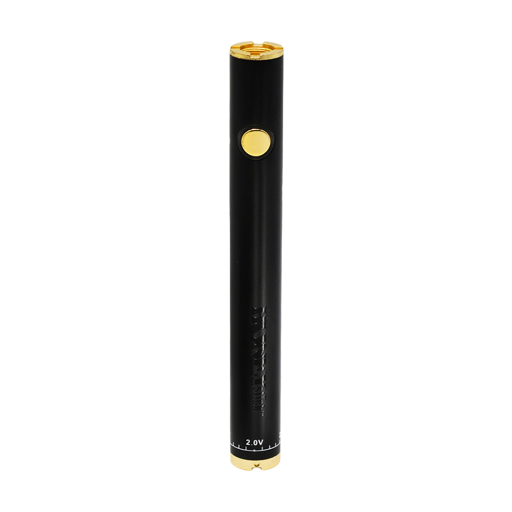 HoneyStick Twist 510 Cartridge Battery Black Gold Metal Vaporizers - Tophatter Daily Deals