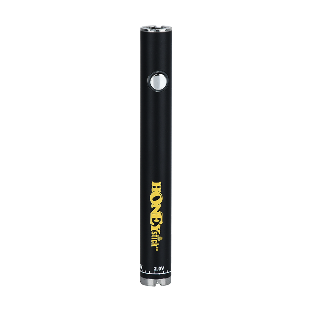 HoneyStick Twist 510 Cartridge Battery Black Metal Vaporizers - Tophatter Daily Deals