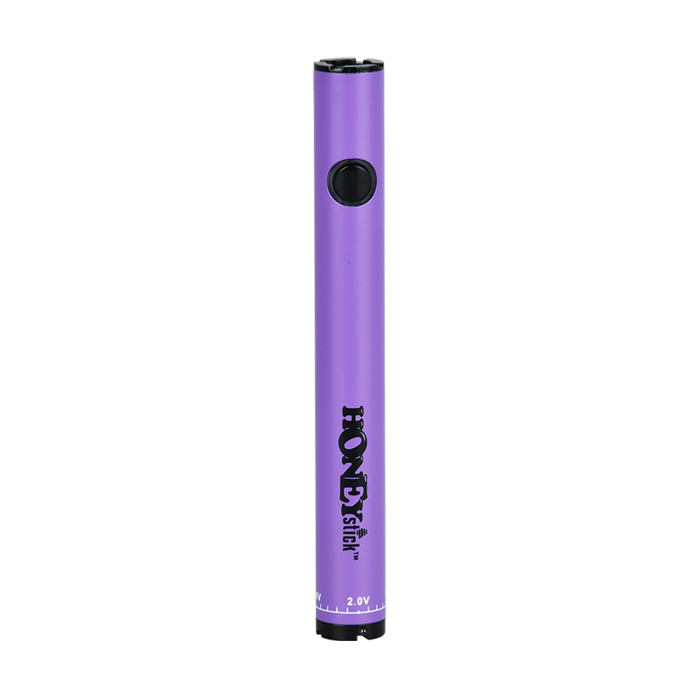 HoneyStick Twist 510 Cartridge Battery Purple Metal Vaporizers - Tophatter Daily Deals