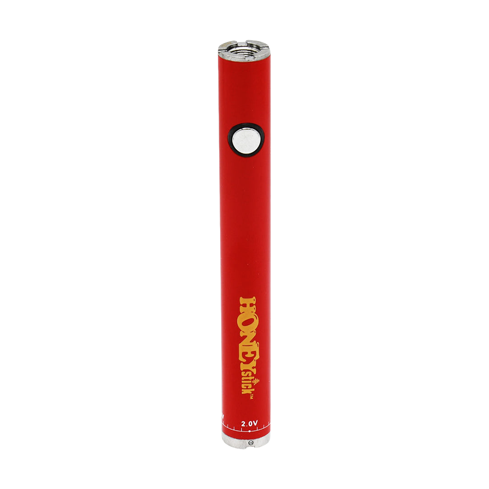 HoneyStick Twist 510 Cartridge Battery Red Metal Vaporizers - Tophatter Daily Deals