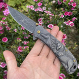 3D Horse Sculpture Folding Knife - Tophatter Daily Deals