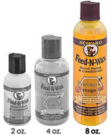 Howards Feed-N-Wax Wood Preserver 8 FL. OZ. Flasks Tippling Walking Canes - Tophatter Daily Deals
