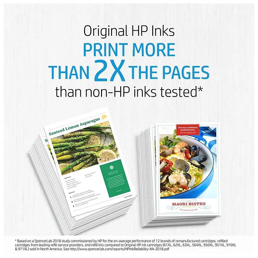 HP 65 Original Ink Cartridge N9K01AN N9K02AN Ink Cartridge - Tophatter Daily Deals