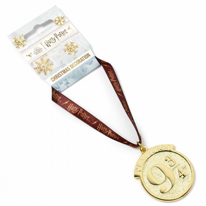 Harry Potter Platform 9 3/4 Hanging Ornament Hanging Ornament - Tophatter Daily Deals