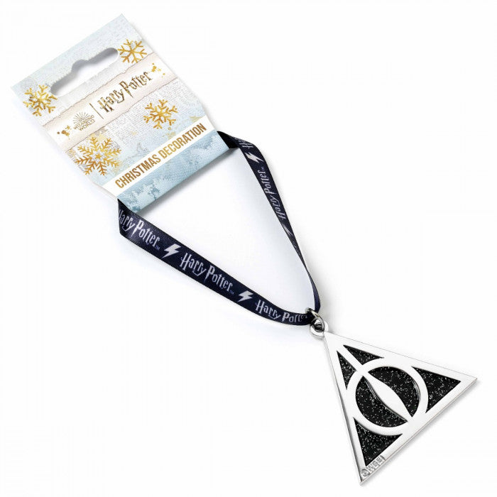 Harry Potter Deathly Hallows Hanging Ornament Hanging Ornament - Tophatter Daily Deals