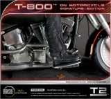 Terminator 2 - T-800 on Motorcycle Limited Signature Edition - COA Signed By Arnold Schwarzenegger! Model Motorcycle - Tophatter Daily Deals