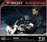 Terminator 2 - T-800 on Motorcycle Limited Signature Edition - COA Signed By Arnold Schwarzenegger! Model Motorcycle - Tophatter Daily Deals