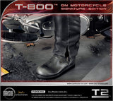 Terminator 2 - T-800 on Motorcycle Limited Signature Edition - COA Signed By Arnold Schwarzenegger! Model Motorcycle - Tophatter Daily Deals