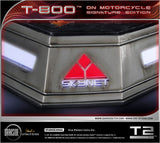 Terminator 2 - T-800 on Motorcycle Limited Signature Edition - COA Signed By Arnold Schwarzenegger! Model Motorcycle - Tophatter Daily Deals