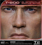 Terminator 2 - T-800 on Motorcycle Limited Signature Edition - COA Signed By Arnold Schwarzenegger! Model Motorcycle - Tophatter Daily Deals