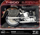 Terminator 2 - T-800 on Motorcycle Limited Signature Edition - COA Signed By Arnold Schwarzenegger! Model Motorcycle - Tophatter Daily Deals