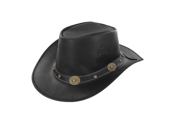 Leather Mustang Runner Outdoor Hat novelty items - Tophatter Daily Deals