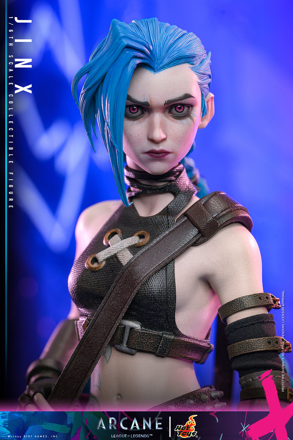 LAST CHANCE! Arcane - Jinx 1:6 Scale Figure | Hot Toys Scale Figure - Tophatter Daily Deals